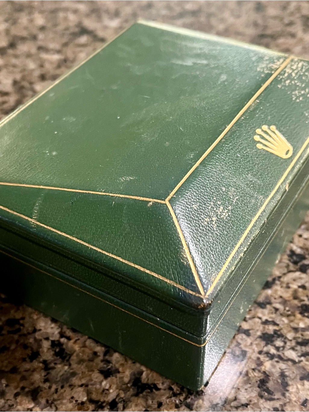 Vintage Rolex Coffin Box